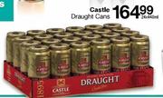 Castle Draught Cans-24x440ml