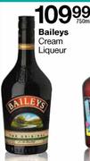 Baileys Cream Liqueur-750ml