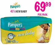 Pampers New Baby-43's