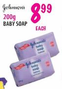 Johnsons Baby Soap-200g Each