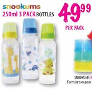 Snookums 3 Pack Bottles-250ml