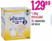 Infacare 3's Growing Up Milk-1.8kg