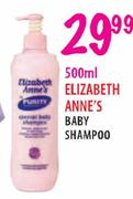 Elizabeth Anne's Baby Shampoo-500ml