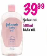 Johnsons baby Oil-500ml