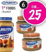 Purity 1st Foods Assorted-6's