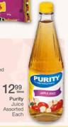 Purity Juice Assorted Each-500ml