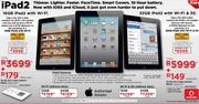 iPad 2 64GB With WiFi & 3G(Without Data)