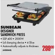 Sunbeam Designer Sandwich Press