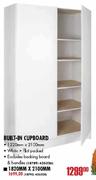 Built-In Cupboard-1820mm x 2100mm
