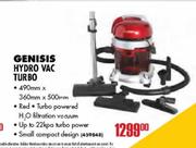Genisis Hydro Vac Turbo-490mm x 360mm x 500mm