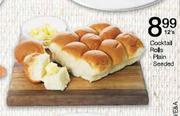 Cocktail Rolls (Plain, Seeded)-12's each