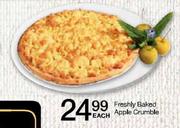 Freshly Baked Apple Crumble-each