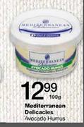 Mediterranean Delicacies Avocado Humus-190g each