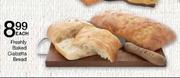 Freshly Baked Ciabatta Bread-each