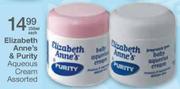 Elizabeth Anne's & Purity Aqueous Cream 350ml-Each