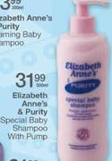 Elizabeth Anne's & Purity Special Baby Shampoo With Pump-500ml