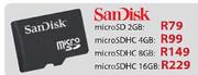 SanDisk Micro SDHC-16GB