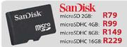SanDisk Micro SDHC-4GB