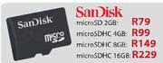 SanDisk Micro SD-2GB