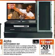 Linc Design Alpha Entertainment Unit 