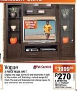 Pat Cornick Vogue 3 Piece Wall Unit 