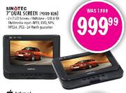 Sinotec 7" Dual Screen (PDVD-X2B)