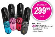 Sony 2GB MP3 Player (NWZ-B162)