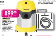 Karcher 1400W Wet and Dry Vacuum Cleaner