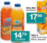Take 5 100% Fruit Juice Blend,Assorted-1.5Ltr 