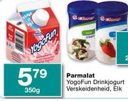 Parmalat Yogofun Drinkjogurt Verskeidenheid-350g Elk