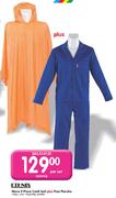 Ethnix Mens 2 Piece Conti Suit+Free Poncho