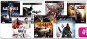 XBOX 360 PS3 Assorted Titles-Each