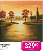 Canvas Print Scenery 800 x 800 x 30mm-Each