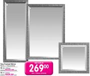 Troy Framed Mirror 458 x 1110mm 
