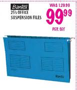 Bantex Office Suspension Files-25's Per Set