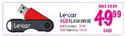 Lexar 4GB Flash Drive-Each