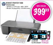 Hp Deskjet printer 1000-(PRHPCH340C)