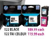 Hp 122 Tri Colour-Each