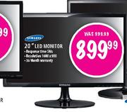 Samsung LED Monitor-20"