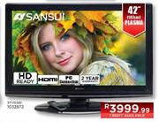 Sansui 42" (107cm) Plasma (STY0342)