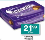 Cadbury Whispers-150g