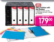 Aro Filing Solution with File Dividers
