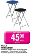 Nexus Folding Stool-each