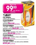 Bic Clic Ballpen-per 50 box