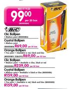 Bic Orange Ballpen-per 20 box