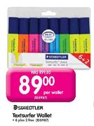 Staedtler Textsurfer Wallet-6 plus 2 Free per wallet