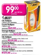 Bic Orange Ballpen-per 50 box