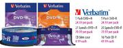 Verbatim 25 Spindle DVD+R-per pack