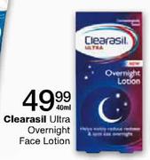 Clearasil Ultra Overnight Face Lotion-40ml 