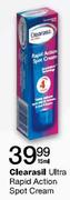 Clearasil Ultra Rapid Action Spot Cream-15ml